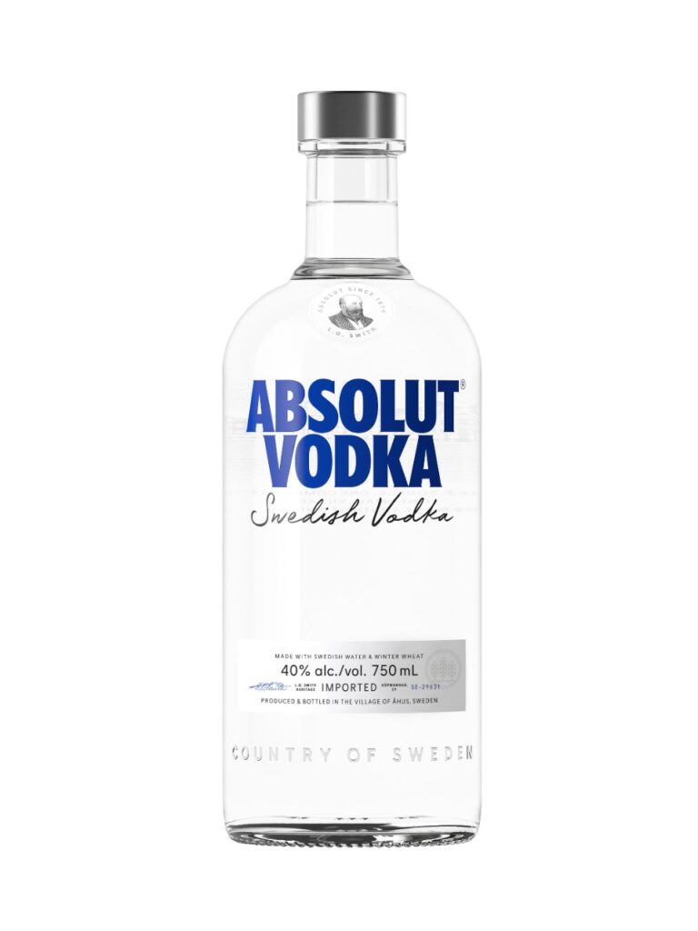 Absolute vodka 750ml